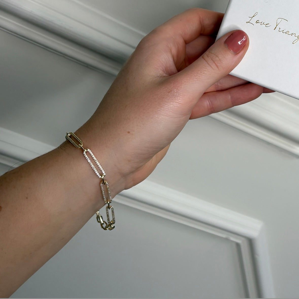 Gold Link Bracelet