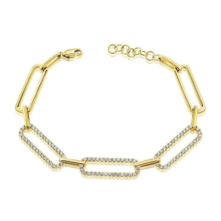 Gold Link Bracelet