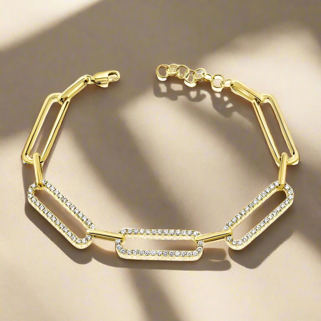 Gold Link Bracelet
